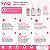 Kit de Viagem 3 Frascos Ricca Com Case Cod.3347 - Imagem 7