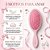 Escova Oval Grande Mq Beauty Macarron Collection Rosa - Imagem 4