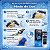 Kert Keraton Hard Colors Tonalizante Índie Blue 100g - Imagem 5