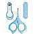 Kit para Unhas Ricca Baby Azul Cód:1657 - Imagem 10