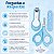 Kit para Unhas Ricca Baby Azul Cód:1657 - Imagem 13