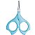 Tesoura de Unhas Ricca Baby Azul Cód:1656 - Imagem 4
