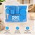 Kit Frascos para Viagem Jacki Design 7 Peças Azul Akm20903 - Imagem 4