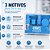 Kit Frascos para Viagem Jacki Design 7 Peças Azul Akm20903 - Imagem 5