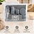 Kit Frascos para Viagem Jacki Design 7 Peças Cinza Akm20903 - Imagem 4