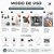Kit Frascos para Viagem Jacki Design 7 Peças Cinza Akm20903 - Imagem 6