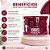 Kit Frascos para Viagem Jacki Design 7 Peças Vinho Akm20903 - Imagem 2