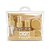 Kit Frascos para Viagem Jacki Design 7 Peças Bege Akm20903 - Imagem 1