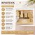 Kit Frascos para Viagem Jacki Design 7 Peças Bege Akm20903 - Imagem 2