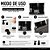 Kit Frascos para Viagem Jacki Design 7 Peças Preto Akm20903 - Imagem 6