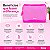 Necessaire Ricca Rosa Neon Média Cód.3600 - Imagem 2