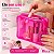 Necessaire Ricca Rosa Neon Média Cód.3600 - Imagem 4
