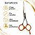 Tesoura Profissional Mega Precision Classica Dinamix Fio Navalha 5.0 Sk81-50 - Imagem 2