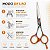 Tesoura Profissional Mega Precision Classica Dinamix Fio Navalha 5.0 Sk81-50 - Imagem 6