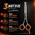 Tesoura Profissional Mega Precision Dentada Relax Dinamix Fio Navalha 5.5 Sk82t-55 - Imagem 6