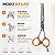 Tesoura Profissional Mega Precision Dentada Relax Dinamix Fio Navalha 5.5 Sk82t-55 - Imagem 7