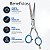 Tesoura Profissional Mega Precision Convex Fio Navalha 5.5 P823-5.5fn - Imagem 2