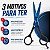 Tesoura Profissional Mega Precision Relax Titan Fio Navalha 5.5 P89b-55 - Imagem 6