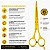 Tesoura Profissional Mega Precision Classica Teflon Fio Navalha 5.5 P16y-55 - Imagem 8
