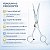 Tesoura Profissional Mega Precision Classica Teflon Fio Navalha 6.0 P16w-60 - Imagem 8