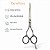 Tesoura Profissional Mega Precision Relax Fosca Fio Navalha 5 P823-5mat - Imagem 2