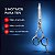 Tesoura Profissional Mega Precision Relax Fosca Fio Navalha 5 P823-5mat - Imagem 6