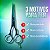 Tesoura Profissional Mega Kasho Green Titanium Fio Navalha 5 K5370-5 - Imagem 6
