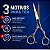Tesoura Profissional Mega Kasho Cobalt Fio Navalha 6 K5315-6 - Imagem 6