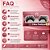 Cílios Postiços 5d Miss Frandy Faux Mink 04 1 Par C19-0721 - Imagem 7