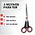 Tesoura Profissional Mega Solingen 5.5 Prof55 Cores Diversas - Imagem 5