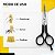 Tesoura Profissional Mega Solingen Preta 5.5 Profa55 - Imagem 6
