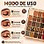 Paleta De Sombras e Brilho Sarah's Beauty 24 Cores Ref.: S6497 - Imagem 7