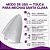 Touca De Silicone Para Mecha Santa Clara Transparente Cód. 6219 - Imagem 5
