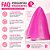 Touca De Silicone Para Reflexo Santa Clara Pink Cód. 6383 - Imagem 6