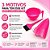 Kit Santa Clara Reflexo Luxo Pink: Touca Para Reflexo, Tigela e Pincel - Imagem 4