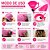 Kit Santa Clara Reflexo Luxo Pink: Touca Para Reflexo, Tigela e Pincel - Imagem 5