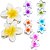 Kit Mini Piranha De Cabelo Flor 2,5cm x 2,5cm Com 2 Unidades - Imagem 1