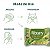 Kit Albany Sabonete Corporal Em Barra Gelato Pistache 80g Com 12 - Imagem 4