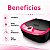 Estufa Esterelix Color Mega Bell 251 Preto e Pink Bivolt - Imagem 1