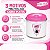 Cera Matic Standard Mega Bell Com Refil Capacidade 900g Rosa - Imagem 5