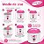 Cera Matic Standard Mega Bell Com Refil Capacidade 900g Rosa - Imagem 6