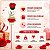 Kit Eudora: 3 Cremes Hidratantes 180ml e 3 Sabonetes Em Barra 50g + Rosa Com Ursinho - Imagem 3