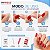 Unhas Autocolantes Kiss Ny Impress Quadrado Médio Rather Rec Fbipm190 - Imagem 5