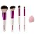 Kit de Pincéis de Maquiagem Ruby Kisses para Rosto Ra03b100 - Imagem 1