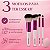 Kit de Pincéis de Maquiagem Ruby Kisses para Rosto Ra03b100 - Imagem 5