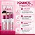 Kit de Pincéis de Maquiagem Ruby Kisses para Rosto e Olhos Ra01b100 - Imagem 7