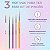 Kit Pincéis para Unhas Miss Frandy 5un Pu12-6011 - Imagem 5