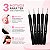 Kit Pincéis Boleador para Unhas Macrilan 5un B701 - Imagem 5