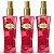 Kit Phytoderm Intense Love: 3 Body Spash Deo Colônia 200ml - Imagem 1