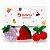 Kit Piranha Para Cabelo Frutas Modelos Variados 2cm x 2,5cm Com 3 Unidades Df408 - Imagem 10